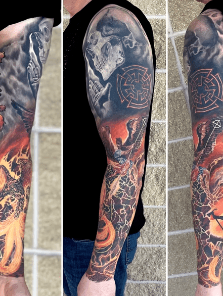 Tattoo work by Affliction Ink — photo 1 of 2