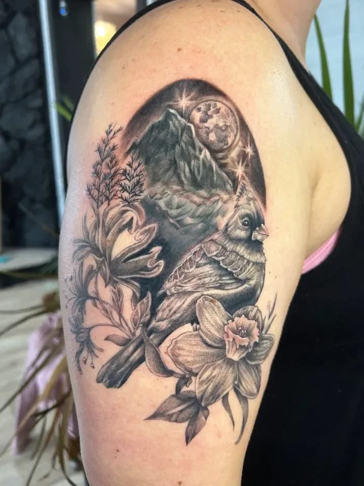 Tattoo work by Loryn Bruno at Holy Seraphim Tattoo — photo 2 of 8