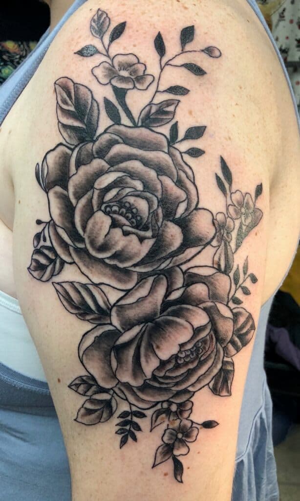 Tattoo work by Scarlet Moon Tattoos LLC — photo 2 of 9