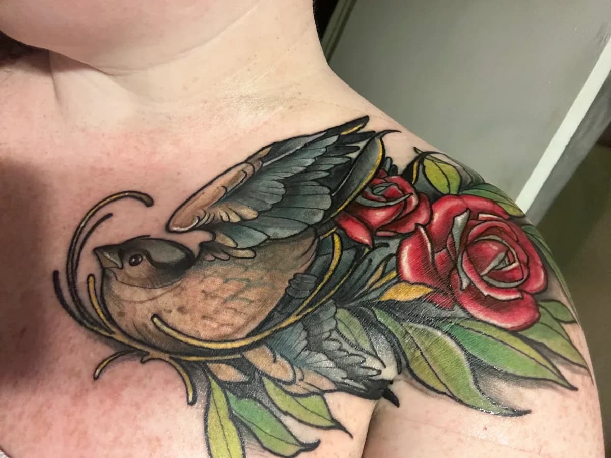 Tattoo work by Electric Panther Tattoo Gallery — photo 1 of 7
