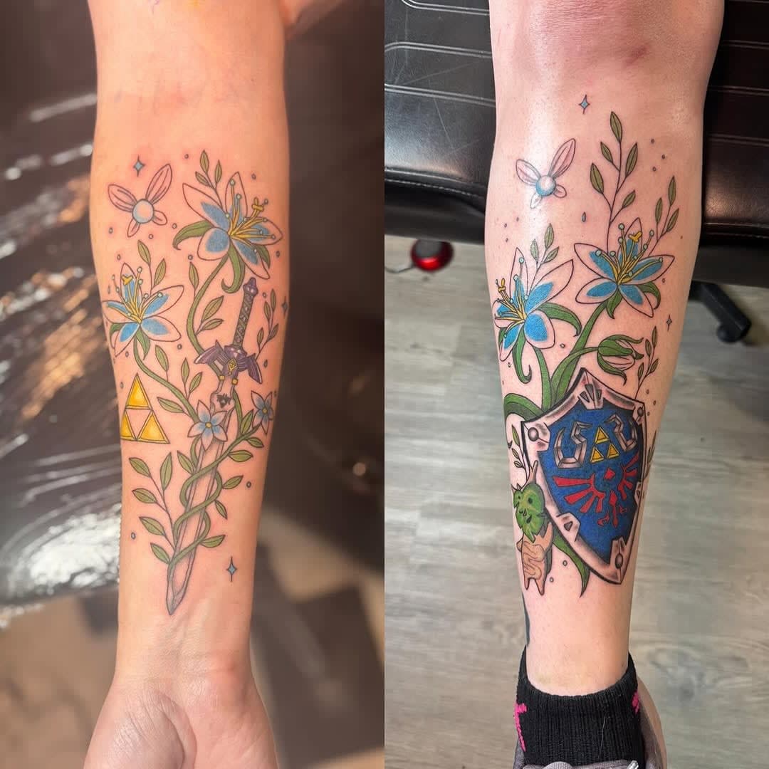 Tattoo work by Crooked Angel Studios — photo 5 of 6