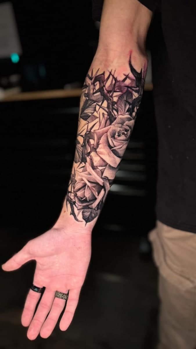 Tattoo work by Black Key Collective — photo 8 of 9