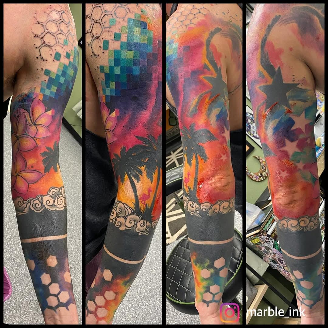 Tattoo work by Fire Flower Tattoo Studio — photo 5 of 8