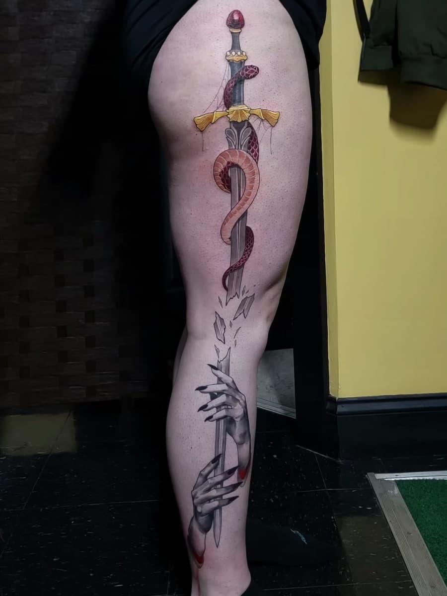 Tattoo work by Sword in Stone Tattoo — photo 3 of 6