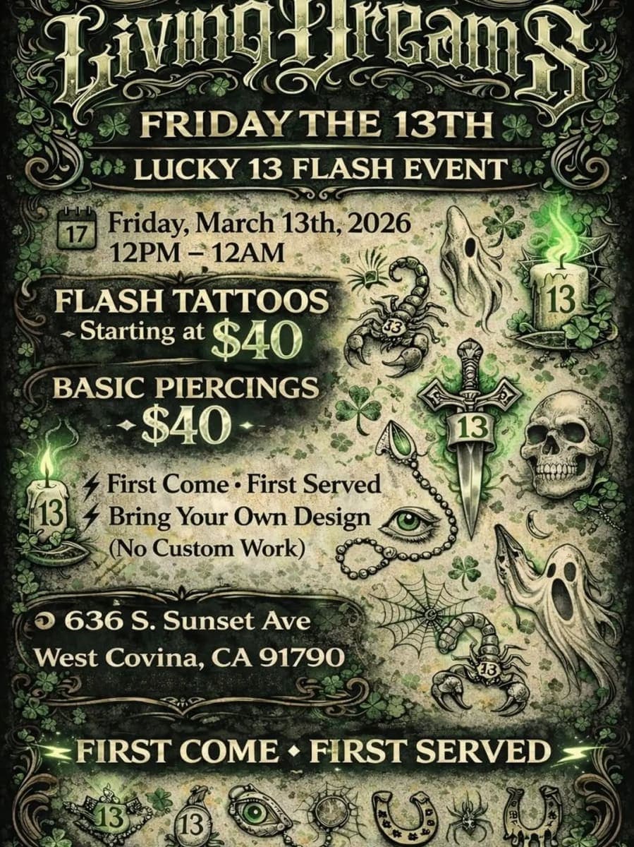 Tattoo work by Living Dreams Tattoo Shop — photo 5 of 5