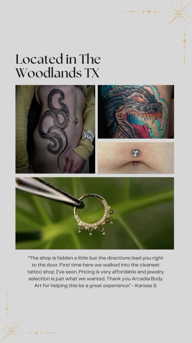 Tattoo work by Arcadia Body Art — photo 1 of 1