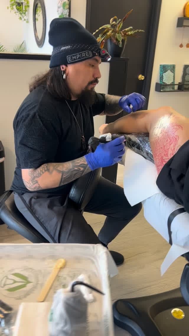 Tattoo work by Symbiosis Tattoos — photo 1 of 4