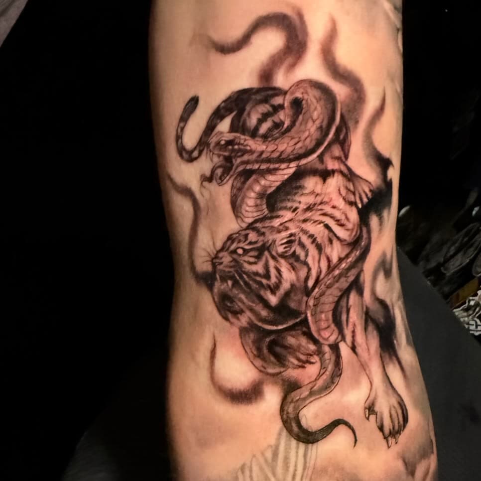 Tattoo work by Cthulhu Tattoo & Body Piercing — photo 2 of 2