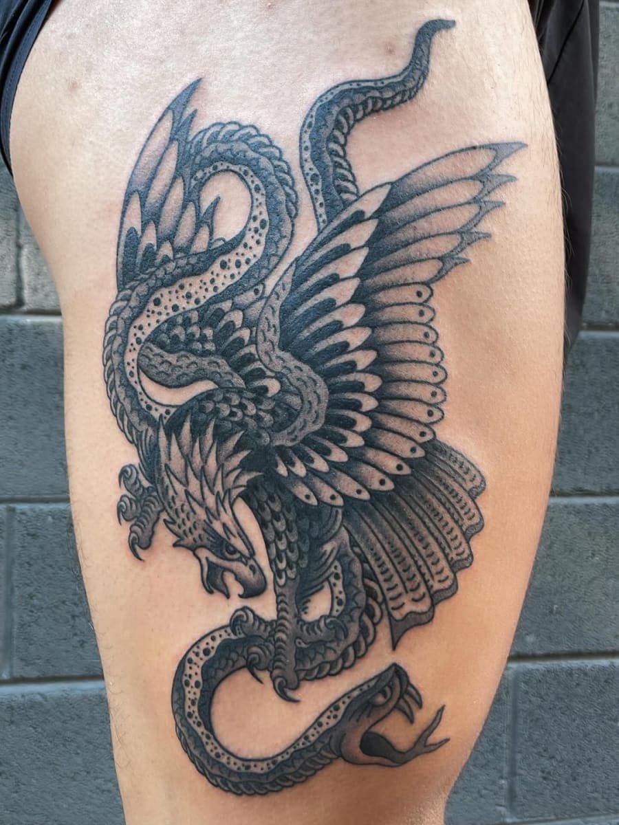 Tattoo work by Lucky Rose Tattoo — photo 2 of 7