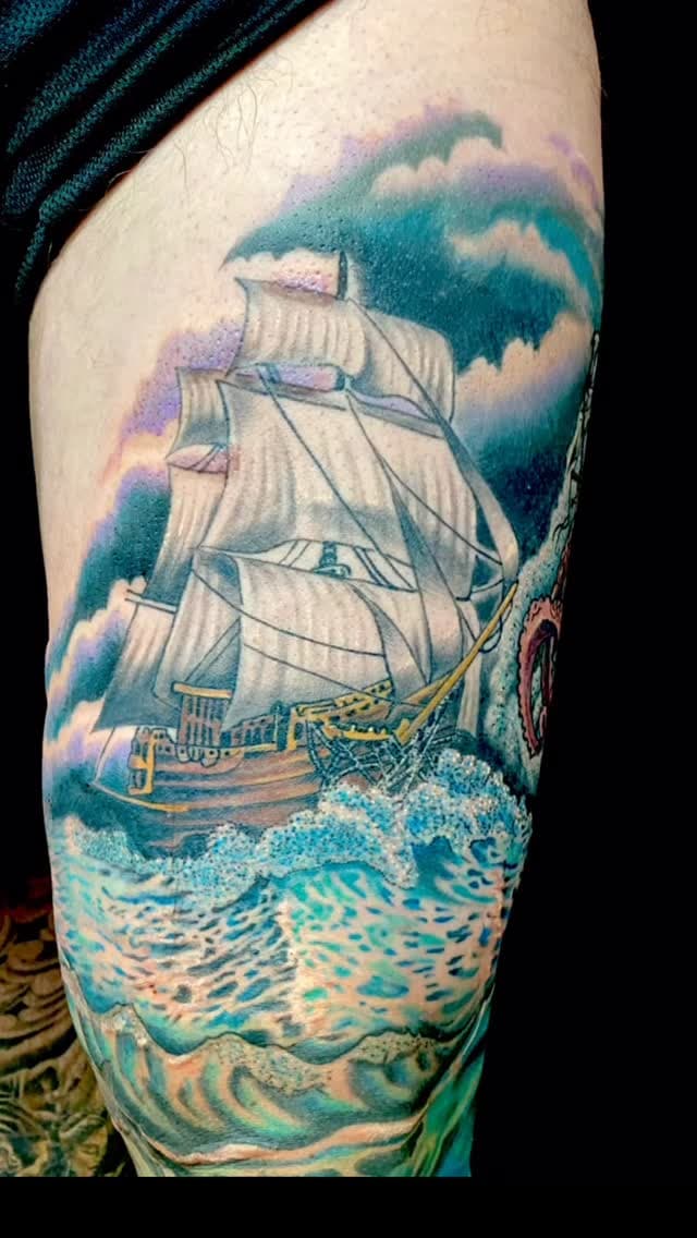 Tattoo work by Fallen Owl Tattoo Studio — photo 4 of 6