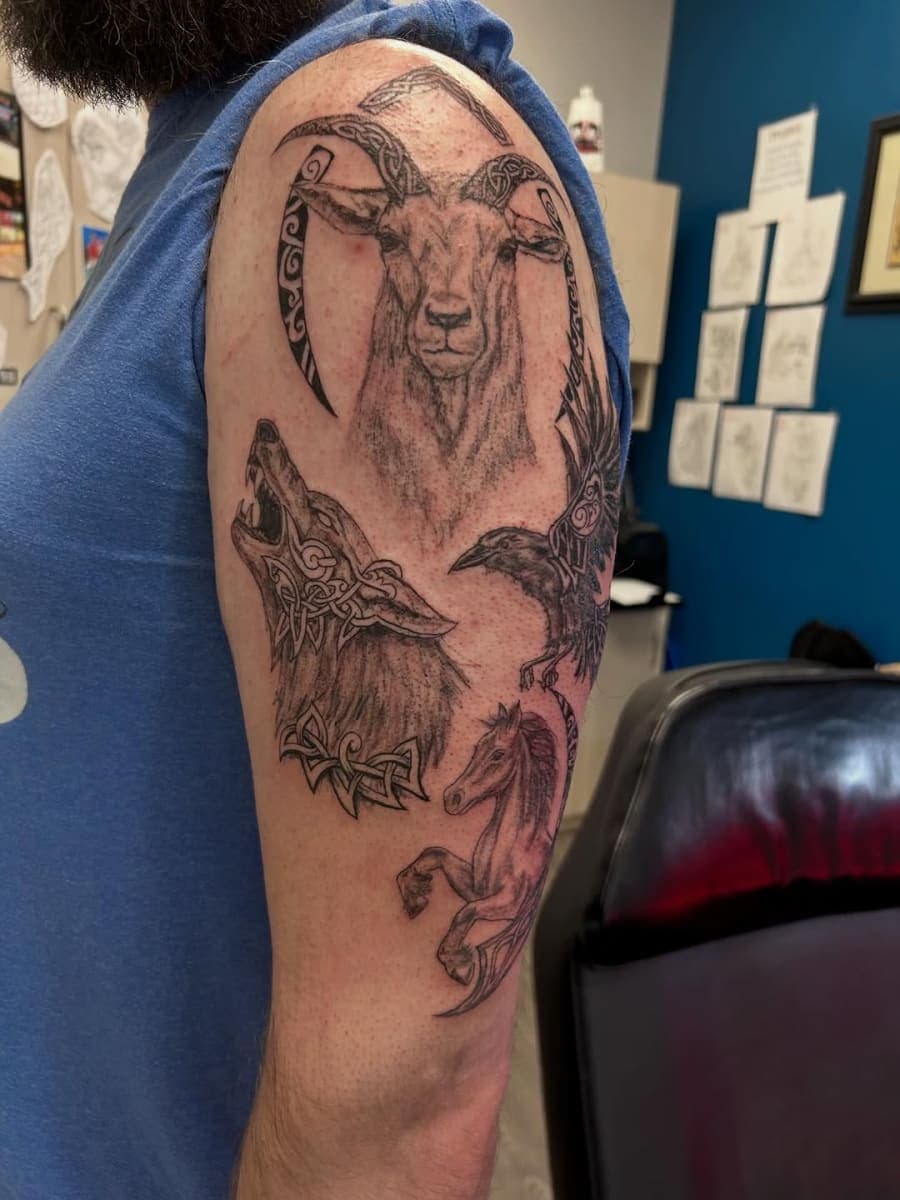 Tattoo work by Lady Luck Tattoo — photo 7 of 7