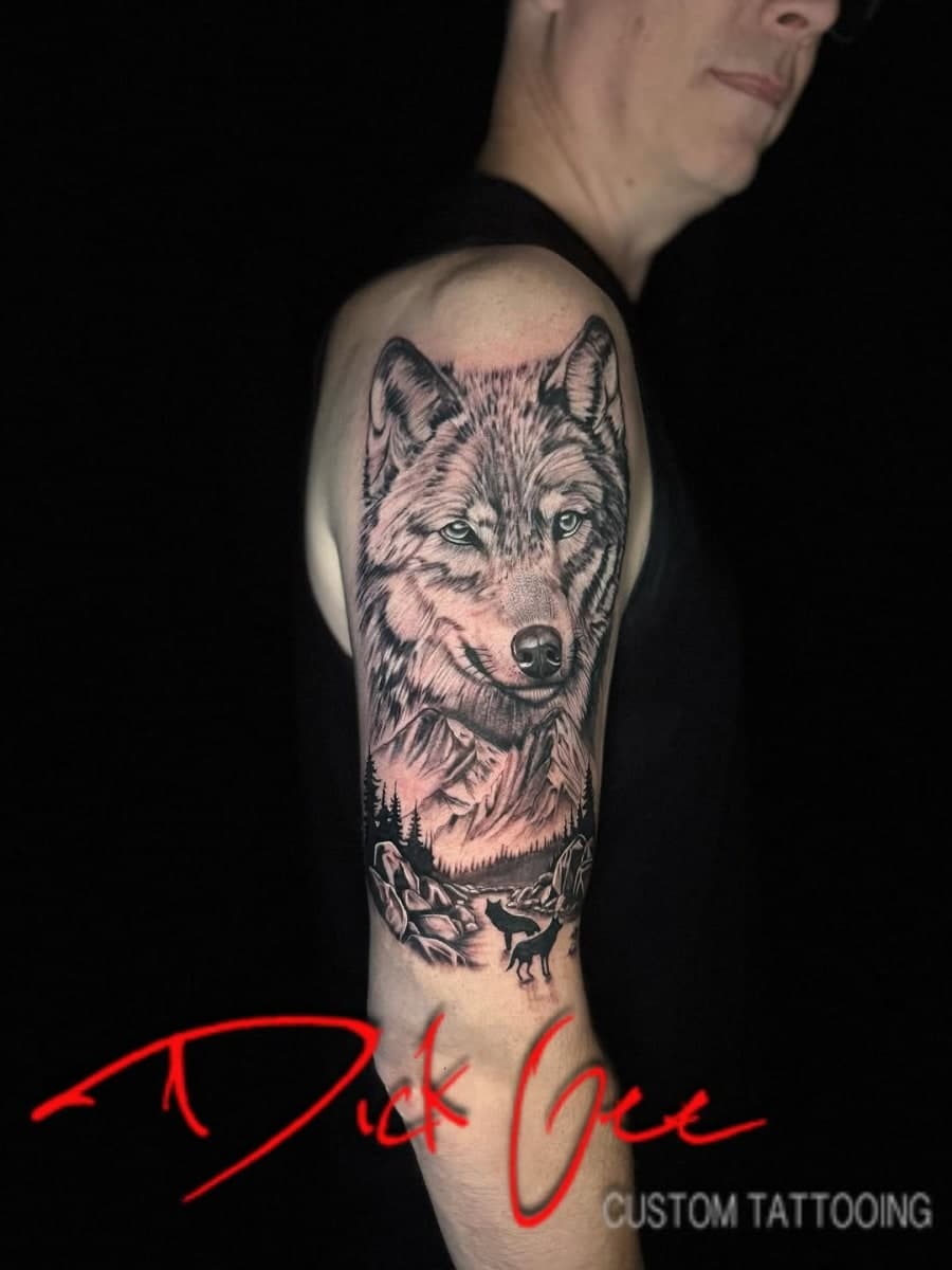 Tattoo work by Dick Gee Custom Tattooing — photo 4 of 6