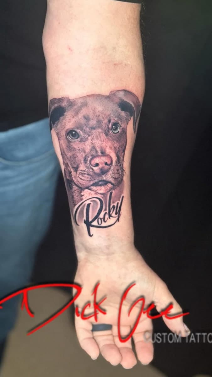 Tattoo work by Dick Gee Custom Tattooing — photo 6 of 6