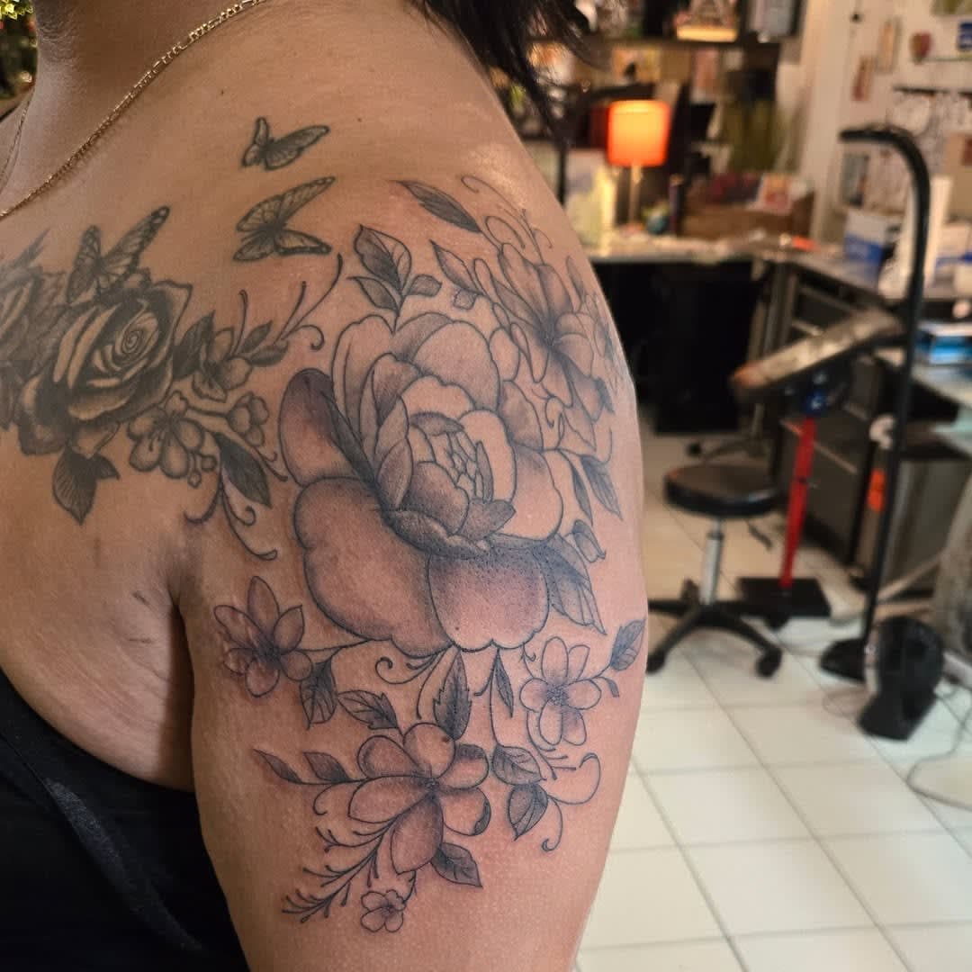 Tattoo work by Funky Rooster Tattoo and Art Gallery — photo 4 of 6