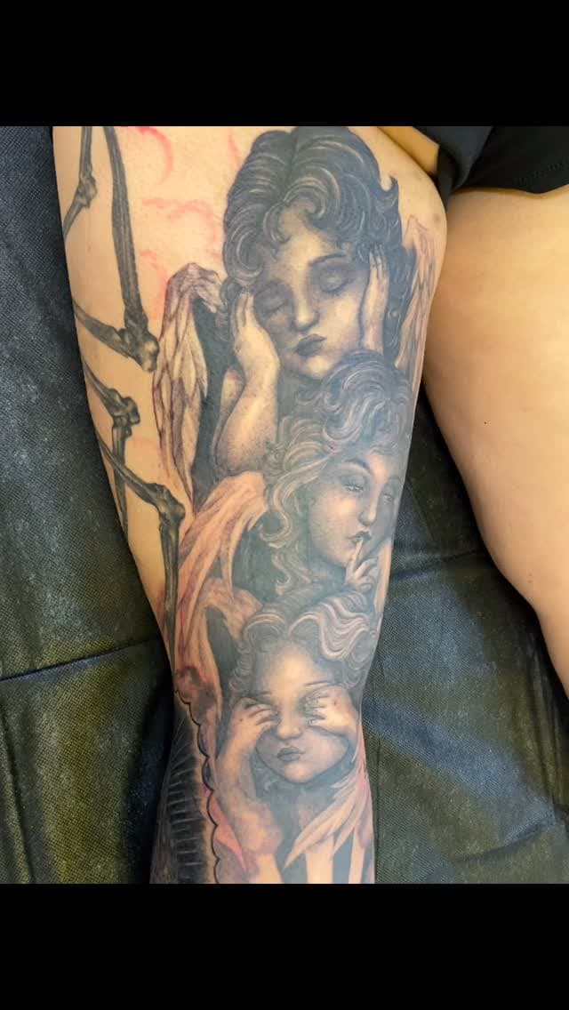 Tattoo work by Scarlet and gold tattoo — photo 5 of 6