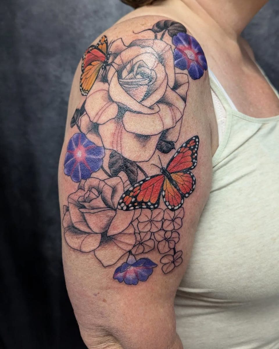 Tattoo work by True Grit Tattoo Parlor — photo 7 of 9