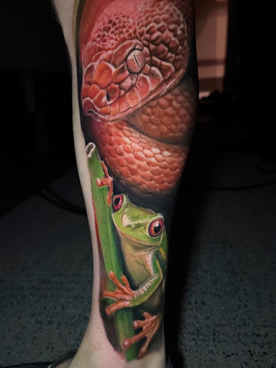 Tattoo work by Flat Out Tattoo Co. Lucas Miller — photo 5 of 7