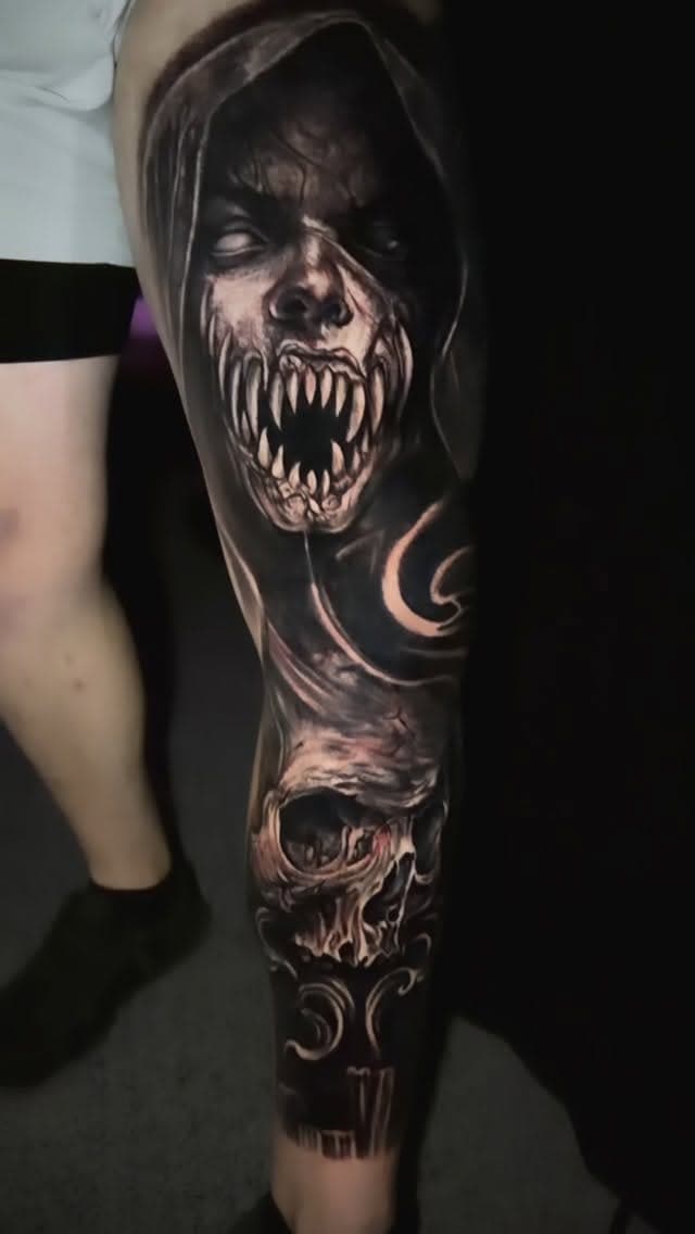 Tattoo work by Flat Out Tattoo Co. Lucas Miller — photo 7 of 7