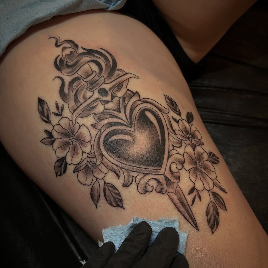 Tattoo work by Torch and Crown Tattoo Parlor — photo 9 of 10