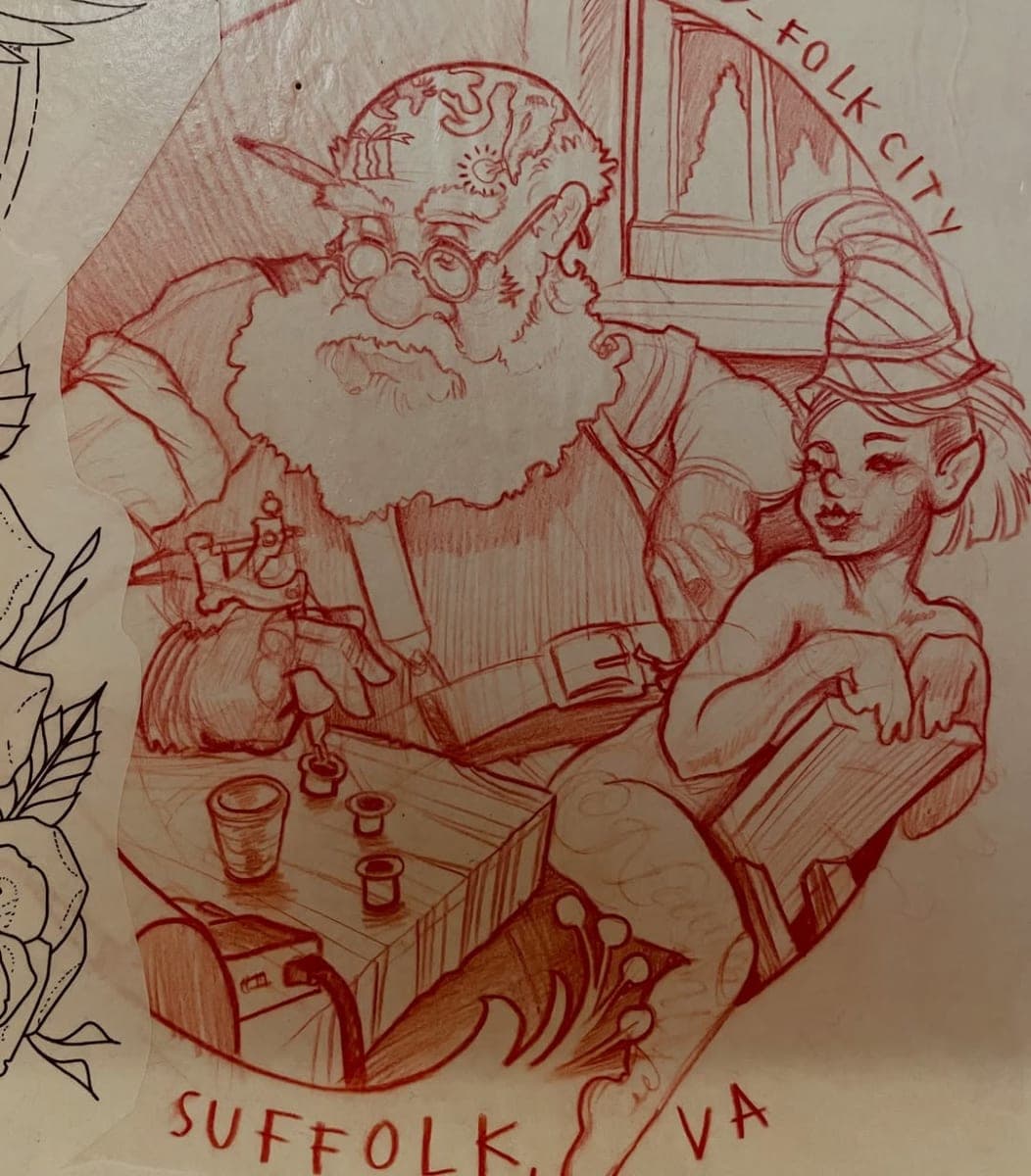 Tattoo work by The Original Folk City Tattoo — photo 7 of 8