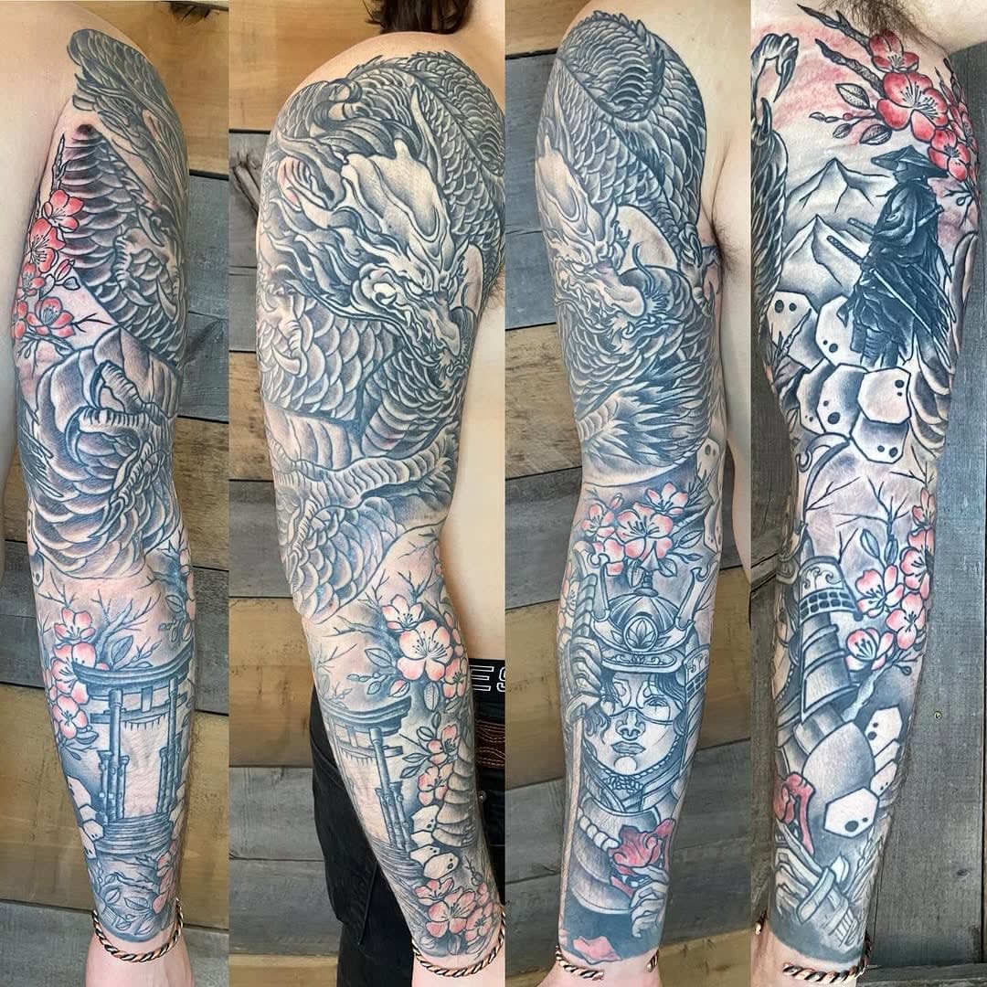 Tattoo work by Cecilia's Main St. Tattoo Gallery — photo 5 of 10