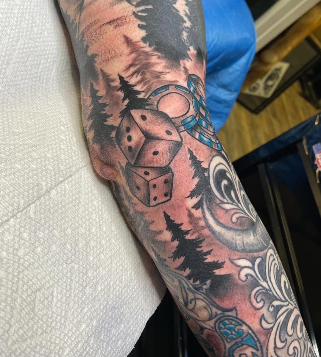 Tattoo work by Cecilia's Main St. Tattoo Gallery — photo 6 of 10