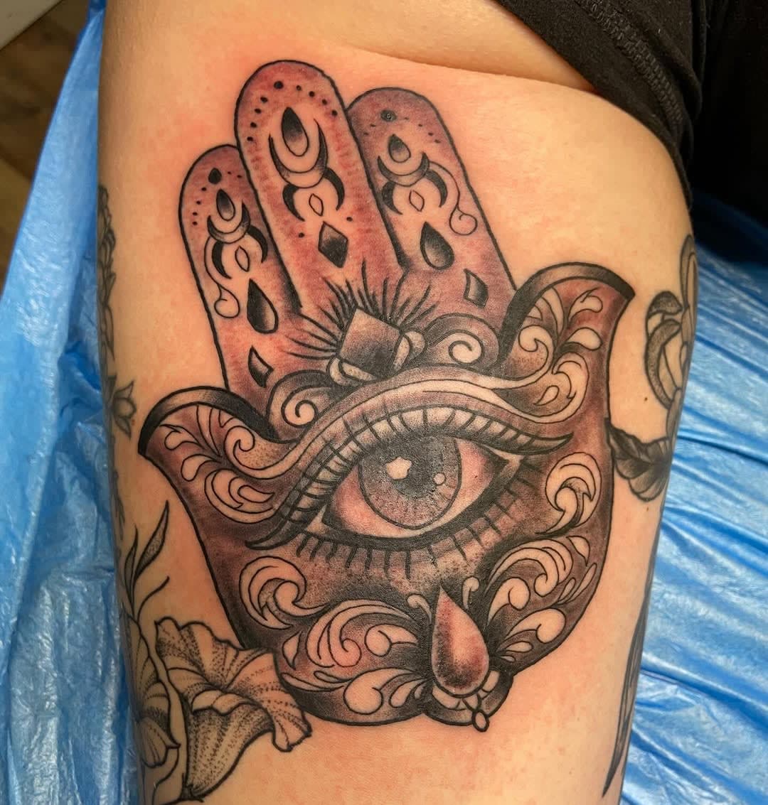 Tattoo work by Cecilia's Main St. Tattoo Gallery — photo 7 of 10