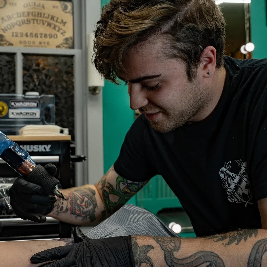 Tattoo work by Crossed Cannons Tattoo Co. — photo 3 of 4