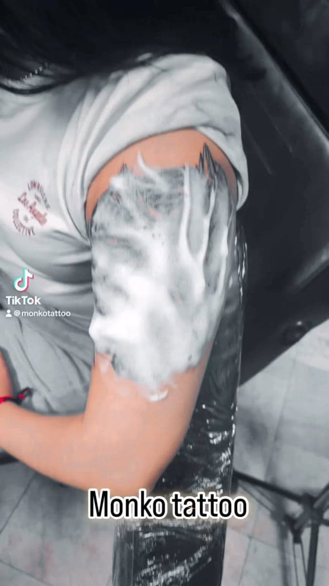 Tattoo work by Monkey tattoos — photo 6 of 8