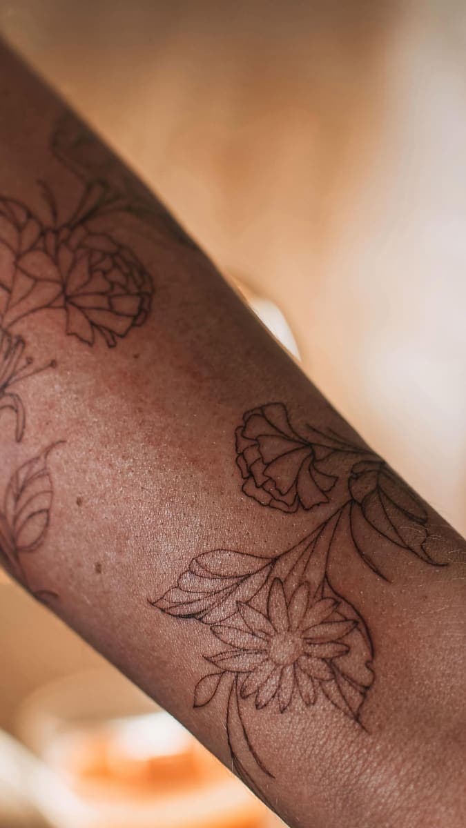 Tattoo work by Inked By Ri - Kansas City Fine Line Tattoos — photo 5 of 10