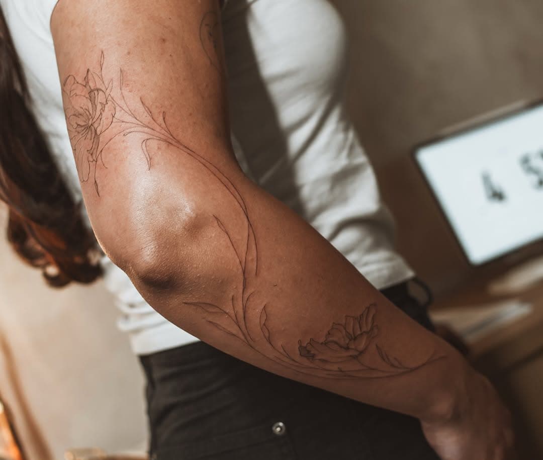 Tattoo work by Inked By Ri - Kansas City Fine Line Tattoos — photo 6 of 10