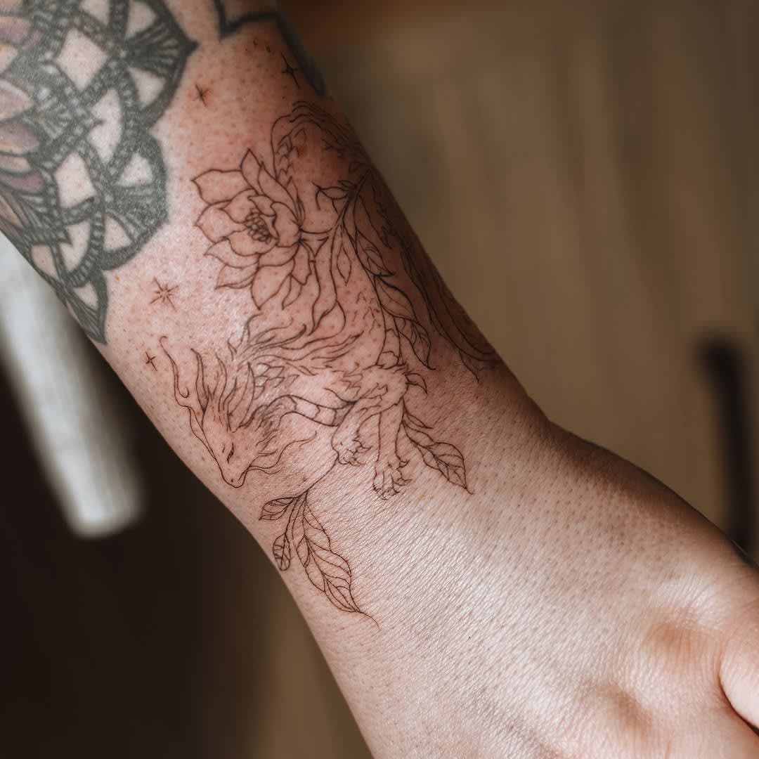 Tattoo work by Inked By Ri - Kansas City Fine Line Tattoos — photo 8 of 10