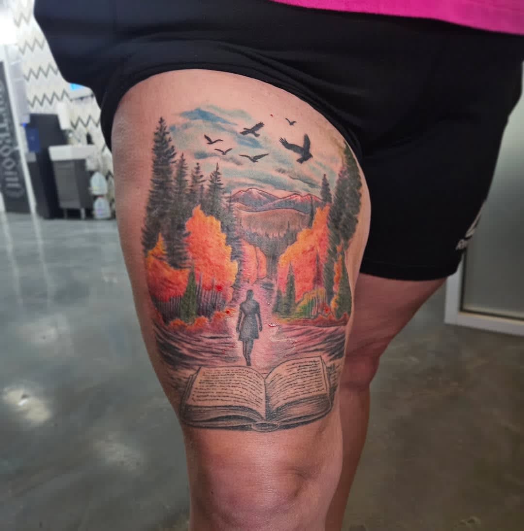 Tattoo work by Matryoshka Tattoo — photo 2 of 7