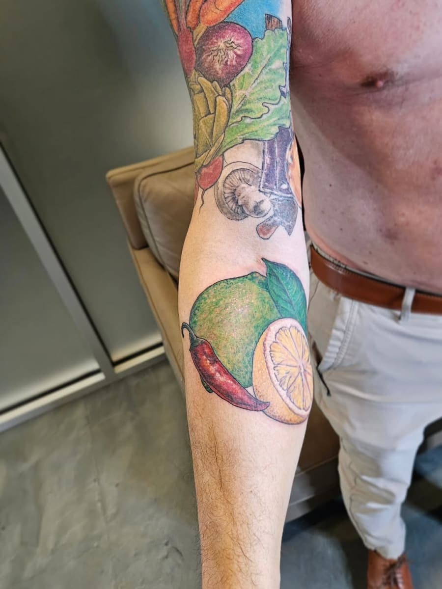 Tattoo work by Matryoshka Tattoo — photo 6 of 7