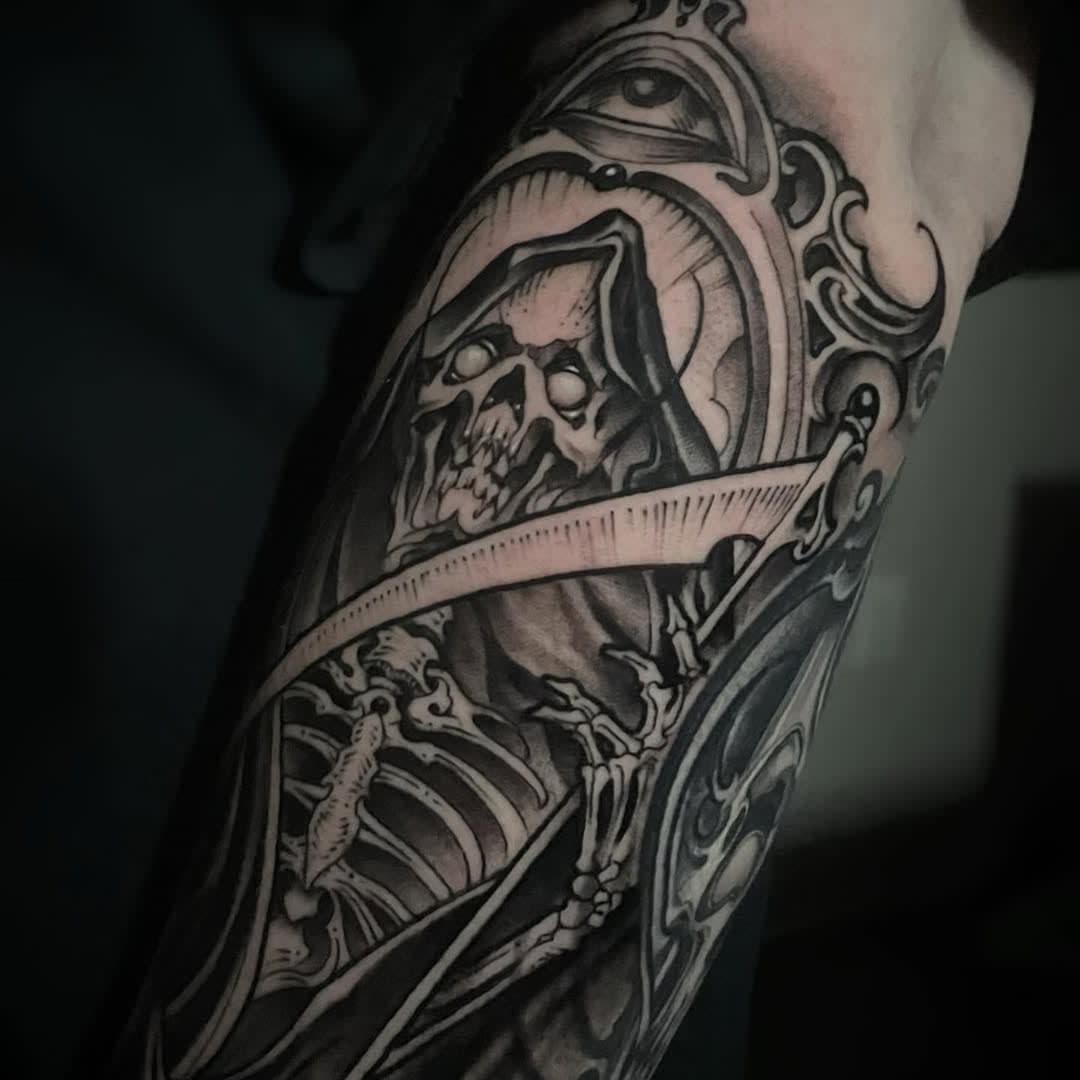 Tattoo work by Blood Moon Tattoo — photo 9 of 9