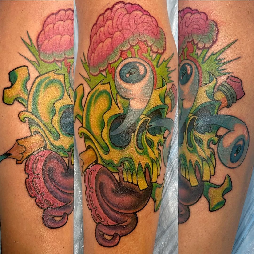 Tattoo work by Stinky Monkey Tattoos — photo 2 of 6