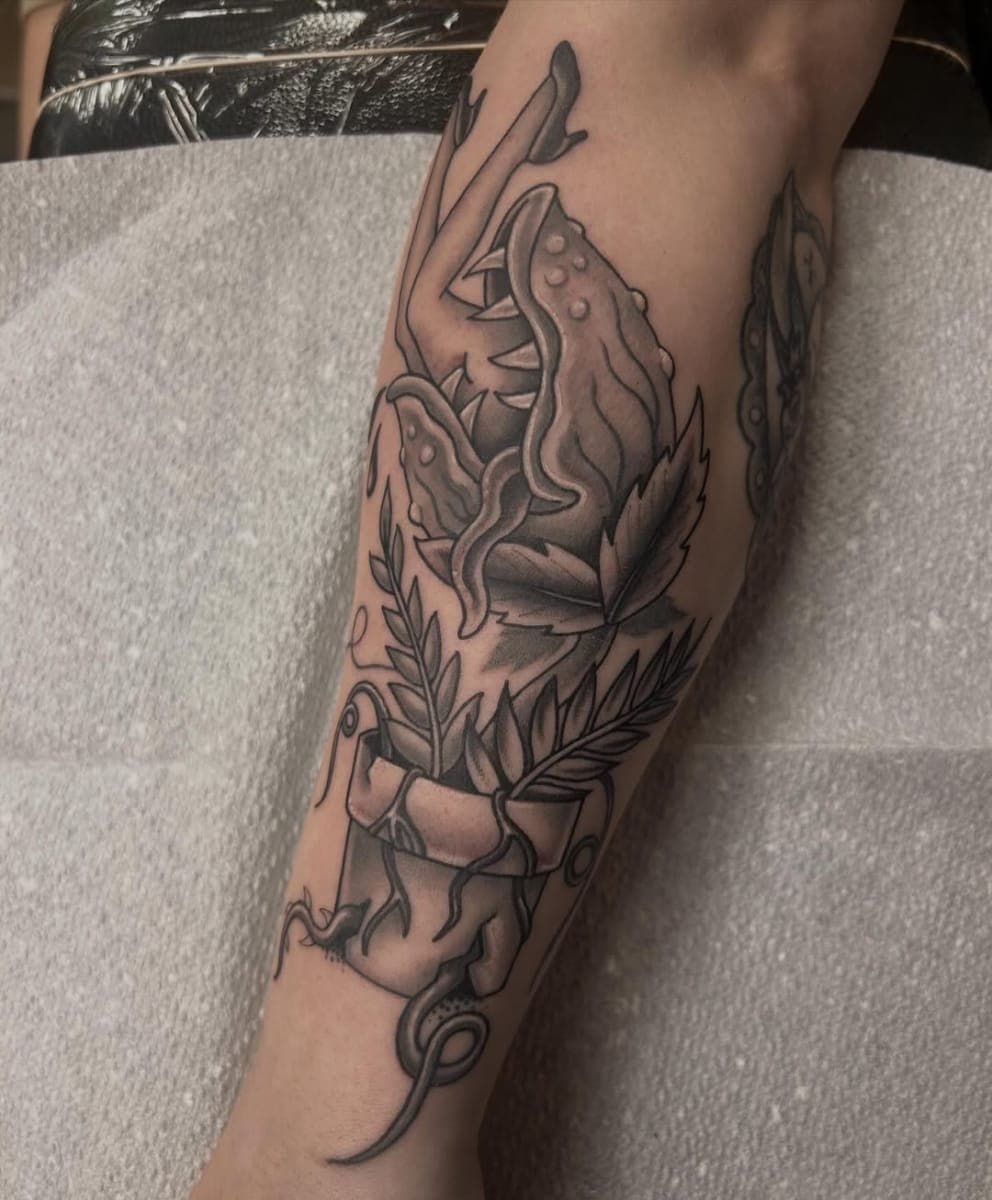 Tattoo work by Death Ray Tattoo — photo 3 of 4