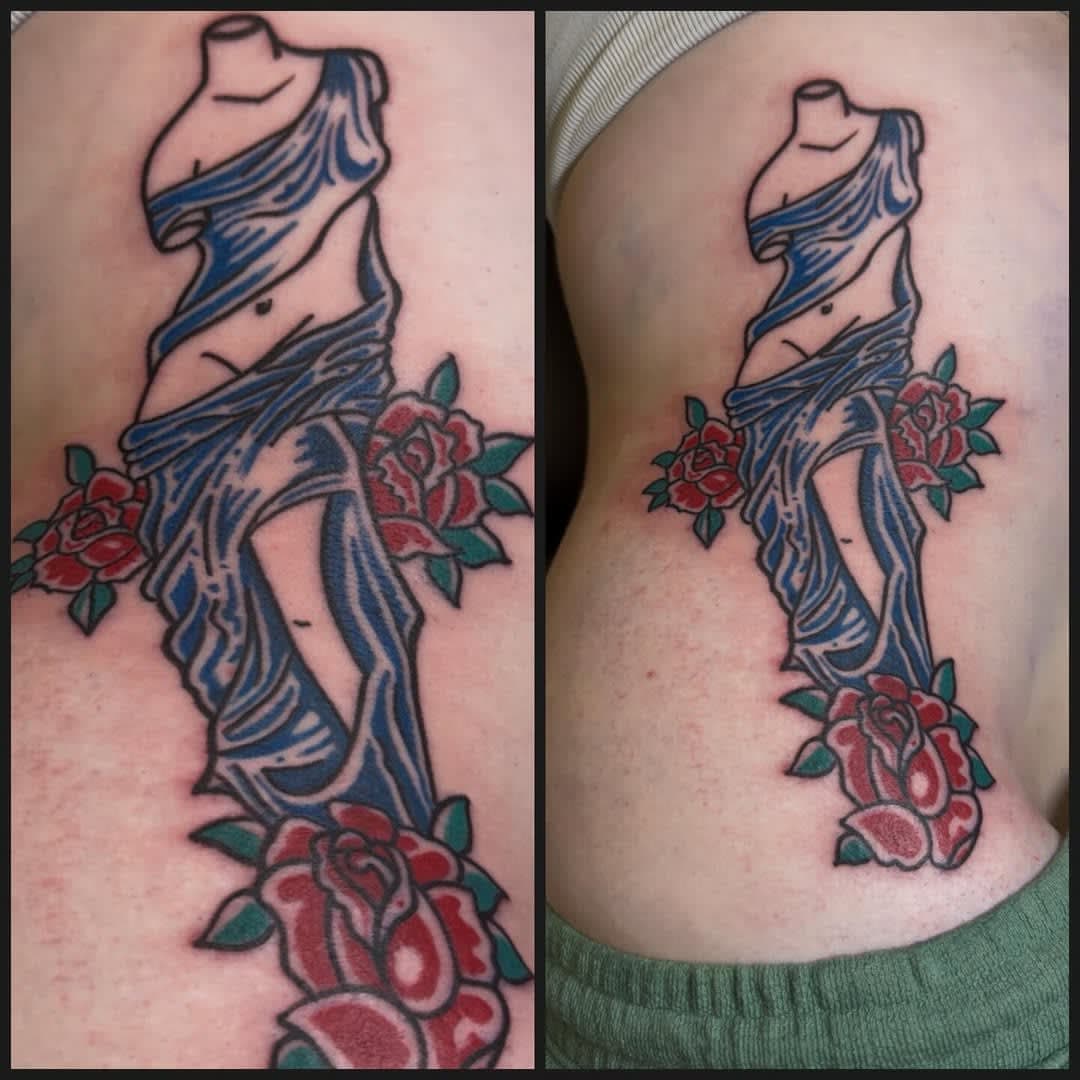 Tattoo work by -Born Again Tattoo- New Tattoos, Coverings, Repairs, & Restorations…Made Daily! — photo 6 of 7