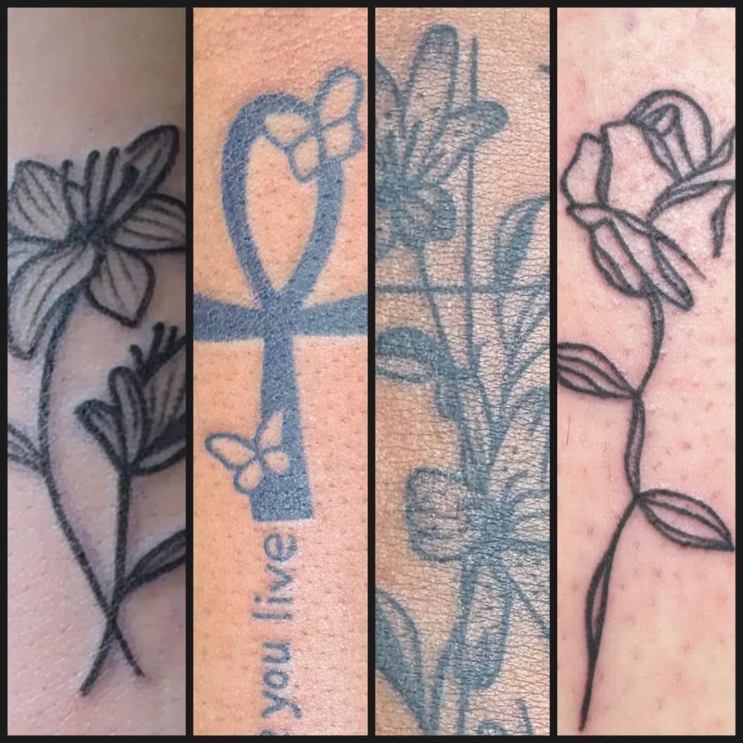 Tattoo work by -Born Again Tattoo- New Tattoos, Coverings, Repairs, & Restorations…Made Daily! — photo 7 of 7