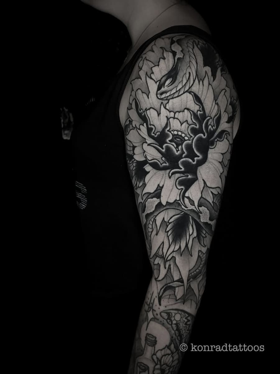 Tattoo work by Konrad Tattoos — photo 6 of 9