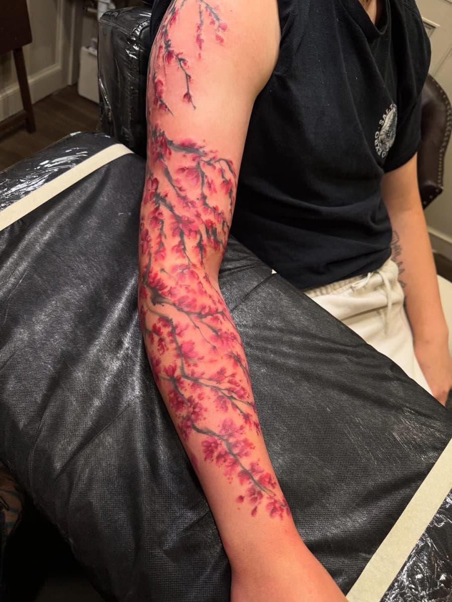 Tattoo work by One Thousand Cranes Tattoo&Studio — photo 7 of 9