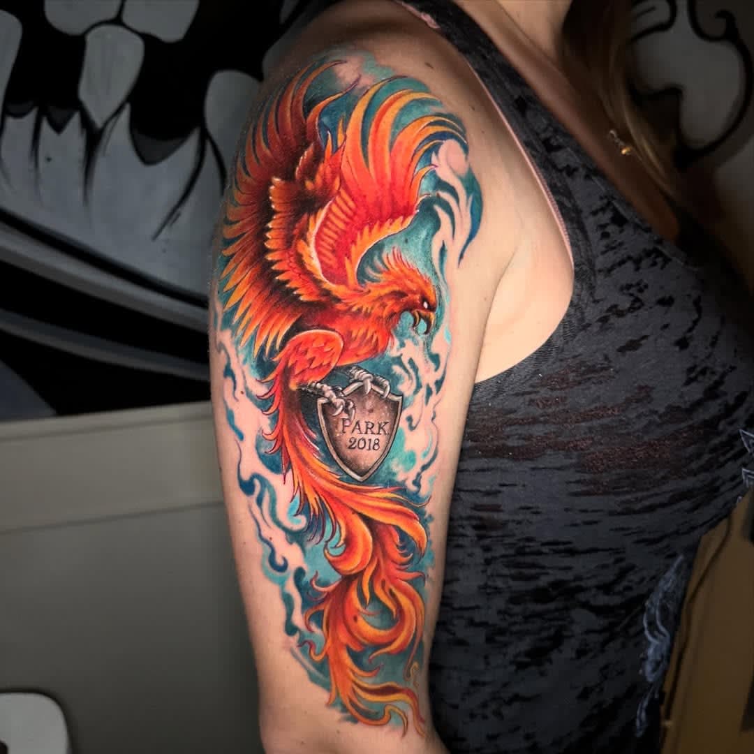 Tattoo work by One Thousand Cranes Tattoo&Studio — photo 8 of 9