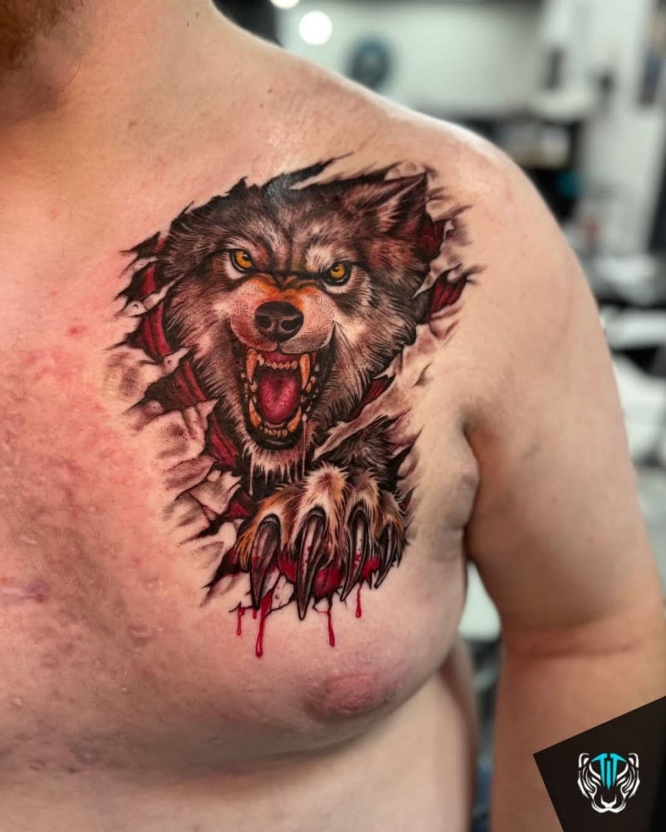 Tattoo work by Tiger Tattoos W Vine St. — photo 7 of 10