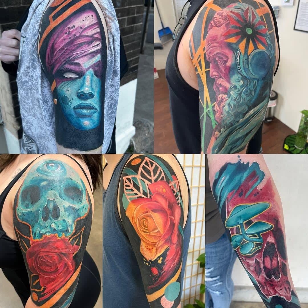 Tattoo work by Aaron Walker Tattoos — photo 4 of 9