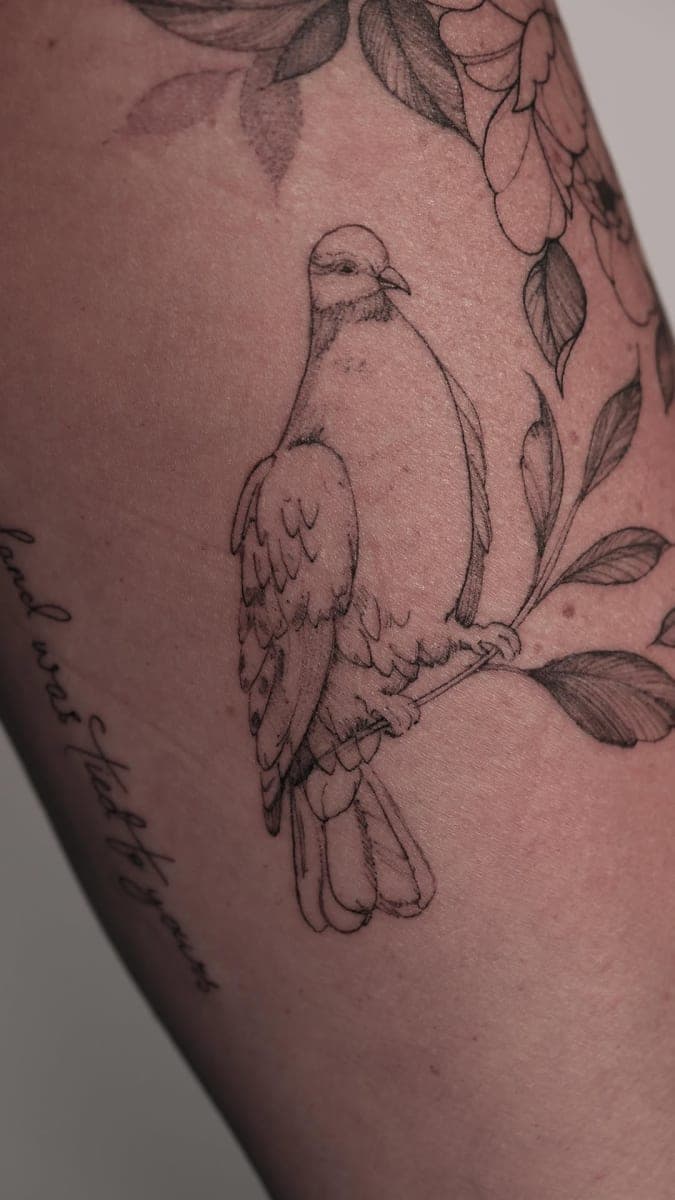 Tattoo work by KVITKA ♥️ tattoo studio — photo 2 of 3