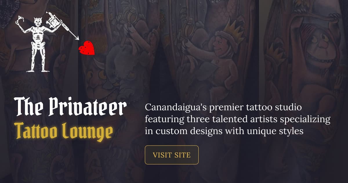 The Privateer, Custom TattooLounge — tattoo shop in Canandaigua, NY — photo 1
